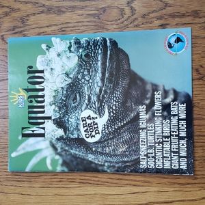 Vintage 90s Kids Discover Magazine Equator Volume 4 Issue 10 December 1994